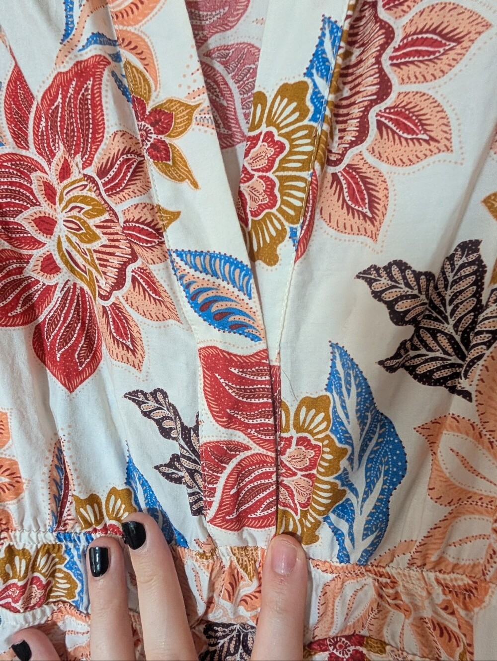 Anthropologie Somerset Maxi Dress - Bright Floral Summery Pattern - Picture 7 of 7